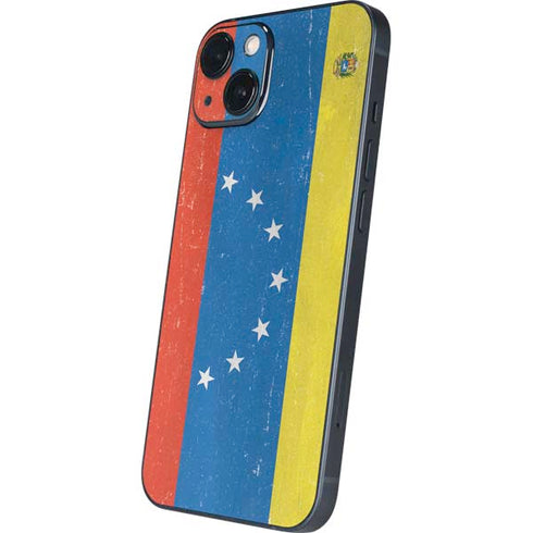 Venezuela Flag Distressed iPhone 15 Skin